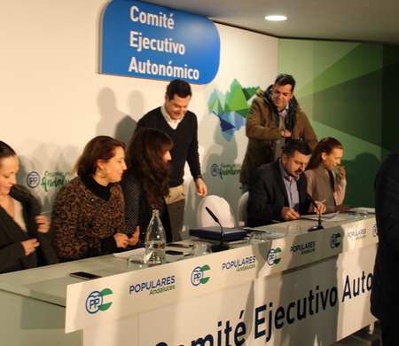 Comité Ejecutivo Regional en Cazorla (25 de febrero de 2018)