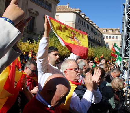 Concentración contra la amnistía 12 noviembre