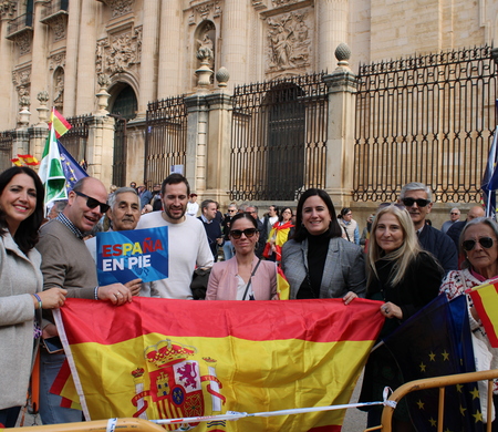 Concentración contra la amnistía 12 noviembre