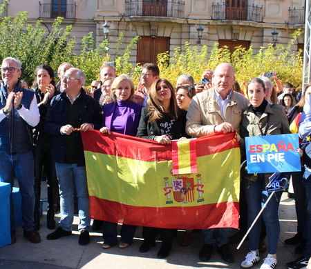 Concentración contra la amnistía 12 noviembre