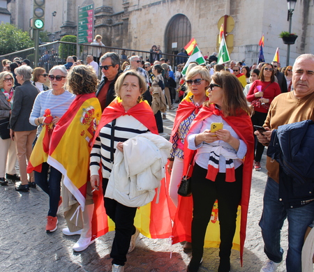 Concentración contra la amnistía 12 noviembre