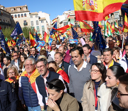 Concentración contra la amnistía 12 noviembre