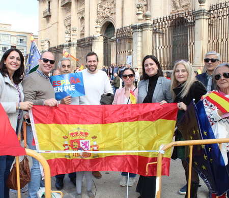 Concentración contra la amnistía 12 noviembre