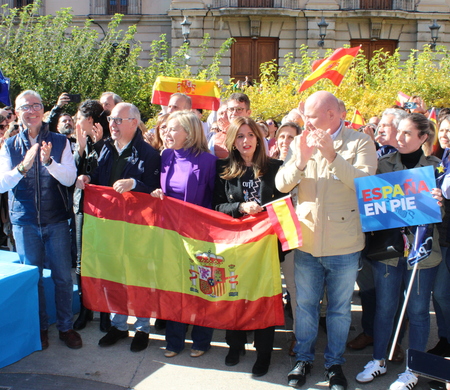 Concentración contra la amnistía 12 noviembre