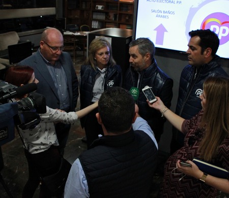 Inicio de campaña del PP de Jaén para las elecciones del 10N (31 de octubre de 2019)