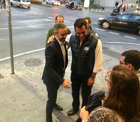 Inicio de campaña del PP de Jaén para las elecciones del 10N (31 de octubre de 2019)