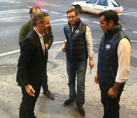 Inicio de campaña del PP de Jaén para las elecciones del 10N (31 de octubre de 2019)