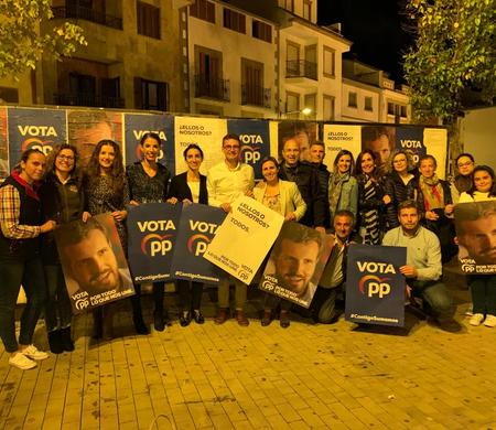 Pegada de carteles Elecciones generales 10N