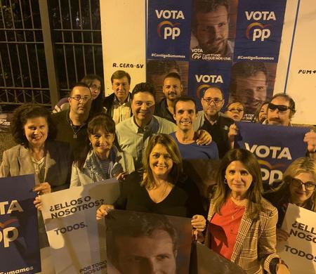 Pegada de carteles Elecciones generales 10N