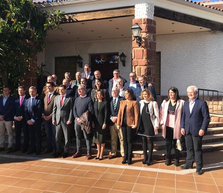 Primera visita del presidente de la Junta de Andalucía, Juanma Moreno, a Jaén (15/02/19)