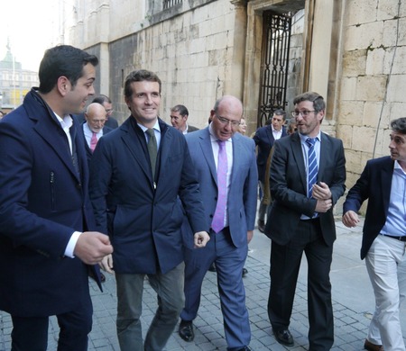 Visita de Pablo Casado y Juanma Moreno a Jaén y Linares 9-11-2018