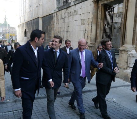 Visita de Pablo Casado y Juanma Moreno a Jaén y Linares 9-11-2018