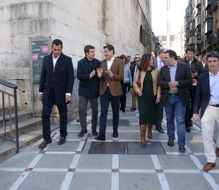 Visita de Pablo Casado y Juanma Moreno a Jaén y Linares 9-11-2018