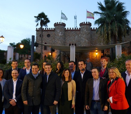 Visita de Pablo Casado y Juanma Moreno a Jaén y Linares 9-11-2018