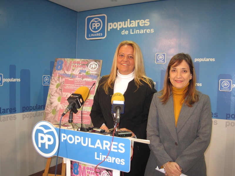 El Partido Popular de Linares presenta las actividades  de la ‘III Semana por la Igualdad’ organizadas con motivo del Día de la Mujer