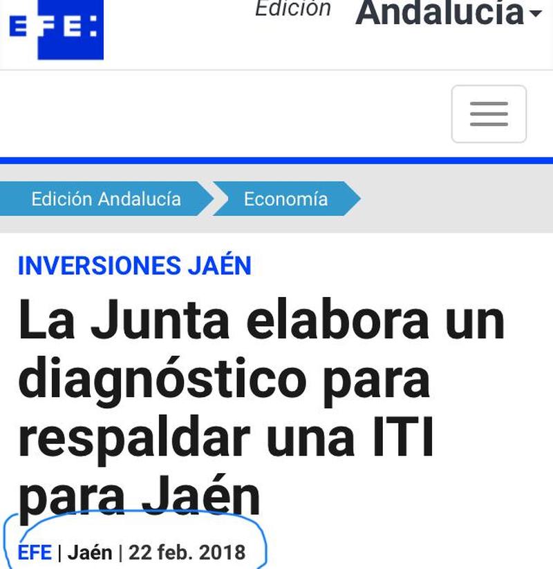 El PP aplaude el impulso definitivo de la Junta a la ITI y afirma que “se perdieron tres años por culpa exclusiva del PSOE”