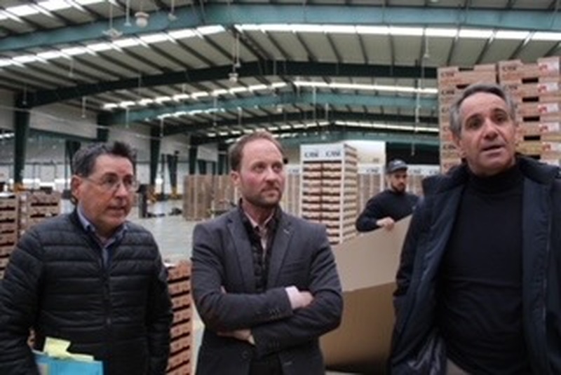 Domínguez destaca la labor y el esfuerzo de los agricultores para “llevar al consumidor lo mejor de nuestra tierra”