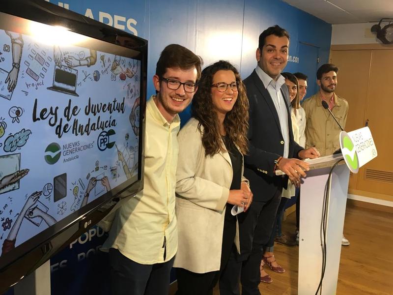 El Partido Popular exige que la Ley de Juventud de Andalucía recoja iniciativas de empleo y vivienda, con una financiación adecuada