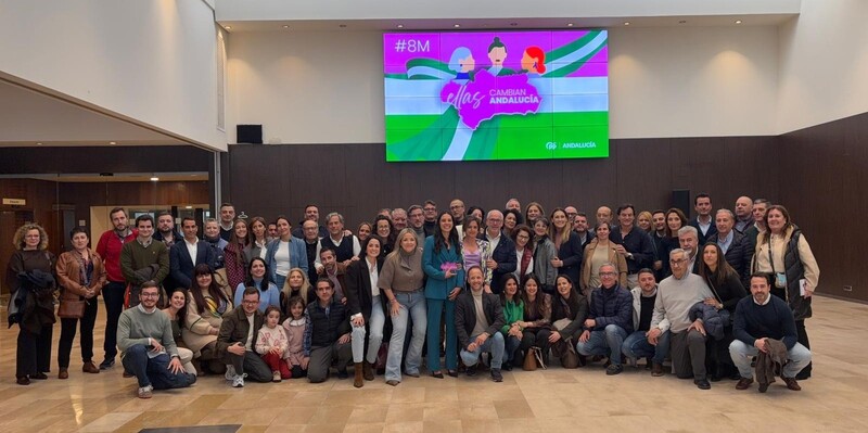 El PP de Jaén reivindica el liderazgo femenino para que la provincia siga avanzando y felicita a la jiennense Marisa Delgado por su galardón en los premios ‘Ellas cambian Andalucía’