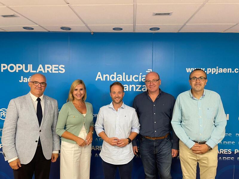 El PP de Jaén analiza con senadores populares las necesidades de la provincia 