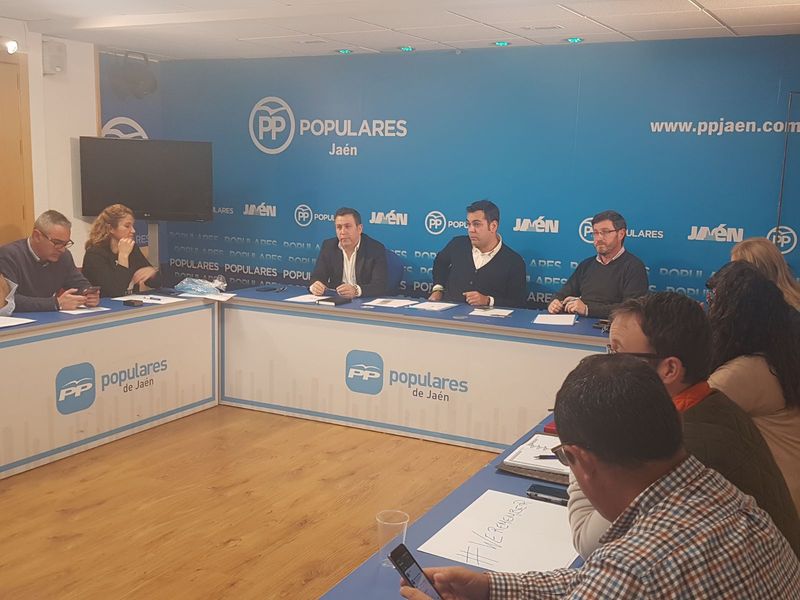 El Partido Popular traza la hoja de ruta “con la mirada puesta en 2019, que será un año crucial para Andalucía y Jaén”