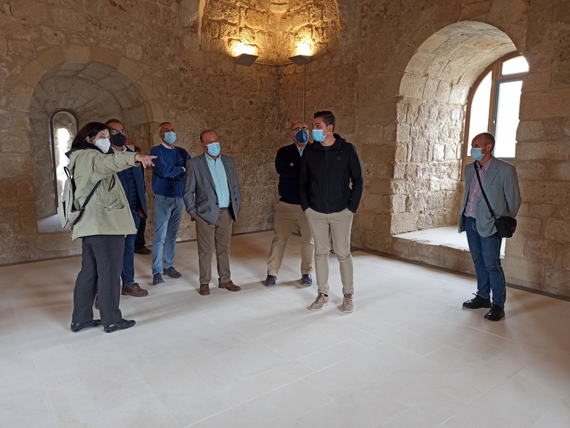 Las obras de restauración del Castillo de La Guardia de Jaén ya han finalizado con la firma del acta de recepción de estas.