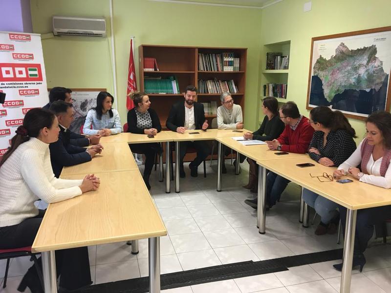 El PP analiza con CCOO “el terrible diagnóstico” de la provincia tras 40 años de gobierno socialista