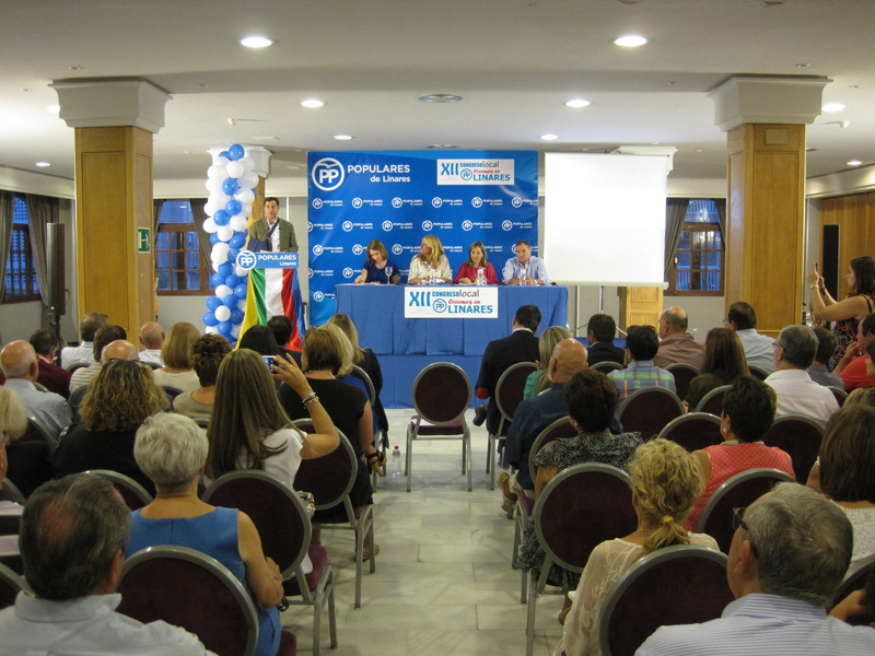 Ángeles Isac es reelegida presidenta del Partido Popular de Linares con el respaldo del 100% de los votos