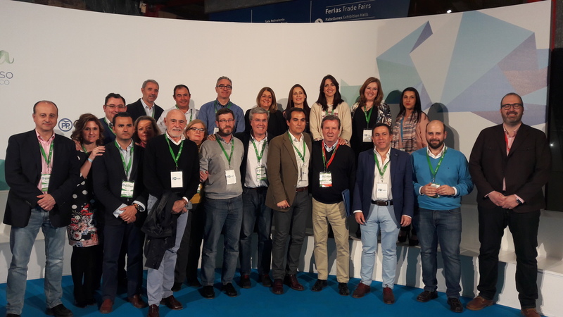 El PP de Jaén refuerza su presencia en el Comité Ejecutivo Regional pasando de 21 a 26 miembros