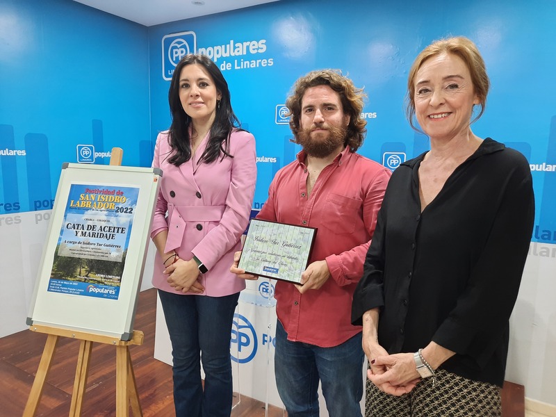 El Partido Popular de Linares celebra la festividad de San Isidro con una cata y maridaje de Aceite de Oliva