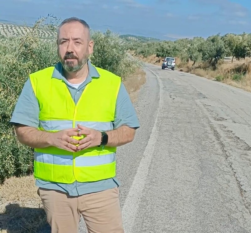 El PP exige actuar de urgencia en la carretera de Jaén a Villatorres y denuncia el “abandono intolerable” de una red provincial que se cae a pedazos