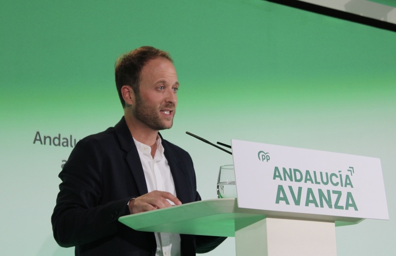 Domínguez: “Los andaluces queremos ser líderes y vamos por el buen camino gracias a las políticas de Juanma Moreno”