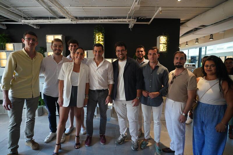 Marín: “La única garantía de futuro para los jóvenes es la política real y sensata de Juanma Moreno y Alberto Núñez Feijóo”