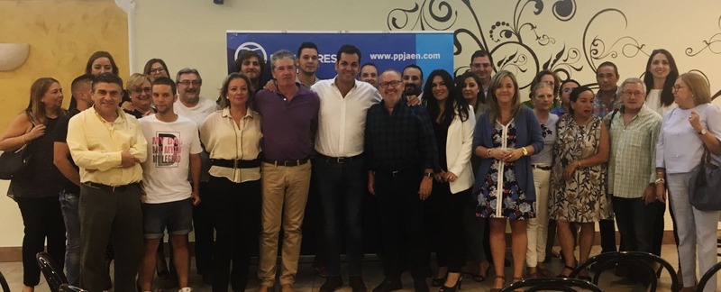 Gallarín confirma su apoyo a la dirección provincial y zanja “la ambigüedad” afirmando que “ya se acabó. Estamos con el PP de Jaén”