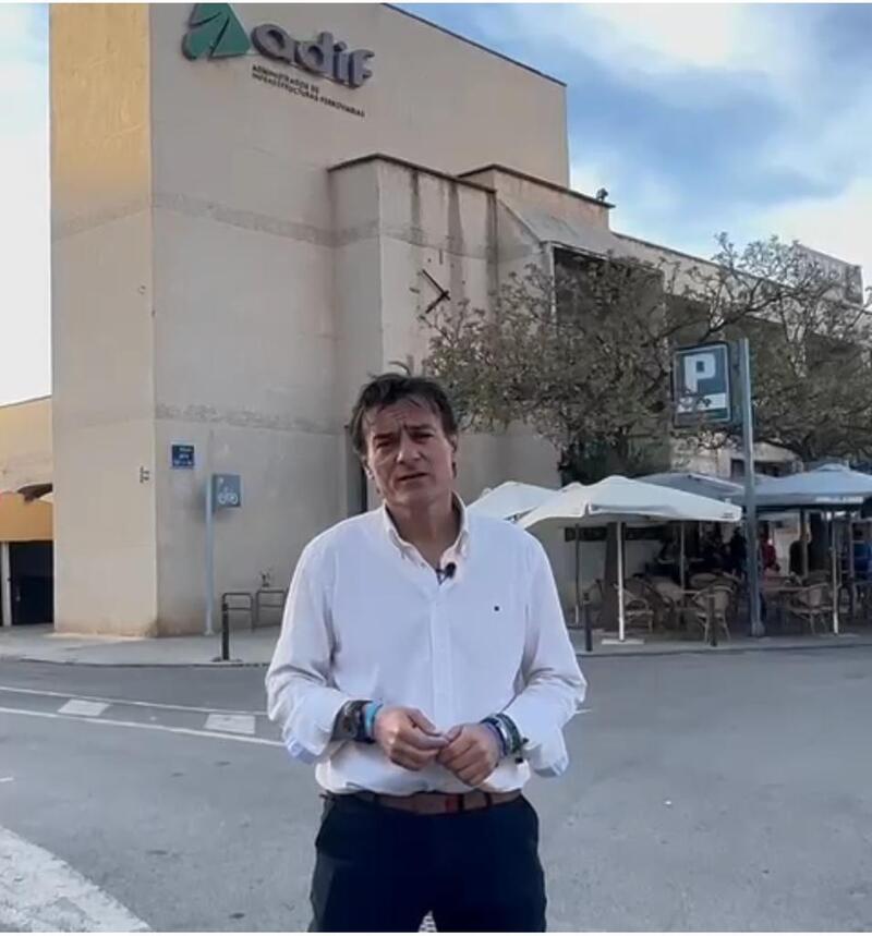 El candidato del PP califica de “pisoteo a Jaén” el nuevo rechazo del Gobierno de Pedro Sánchez a que llegue el AVE