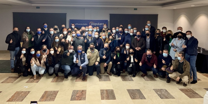 Domínguez: “A partir de 2022 libraremos la mayor batalla, la del nuevo David contra el viejo Goliat, que acabará con una Diputación pintada de azul libertad” 