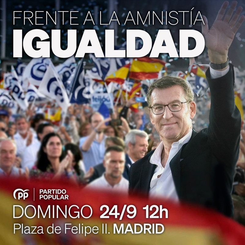 El PP de Jaén defenderá en Madrid la unidad de España y expresará su rechazo a los tratos de favor que Sánchez está dispuesto a dar a los independentistas para seguir en el poder