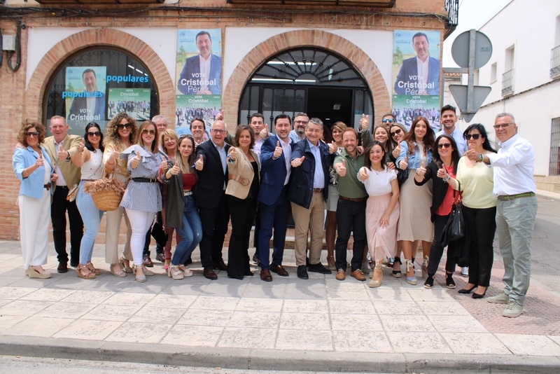 El PP de La Carolina expone a Antonio Sanz dos proyectos importantes para el municipio: “rehabilitar el Plaza Toro y recuperar Santana”