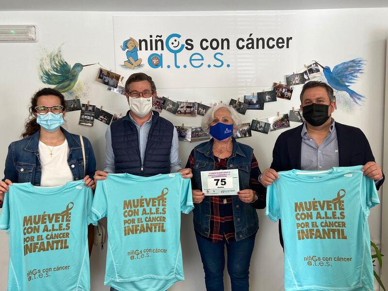 El PP de Jaén “se mueve” con A.L.E.S. por el cáncer infantil 
