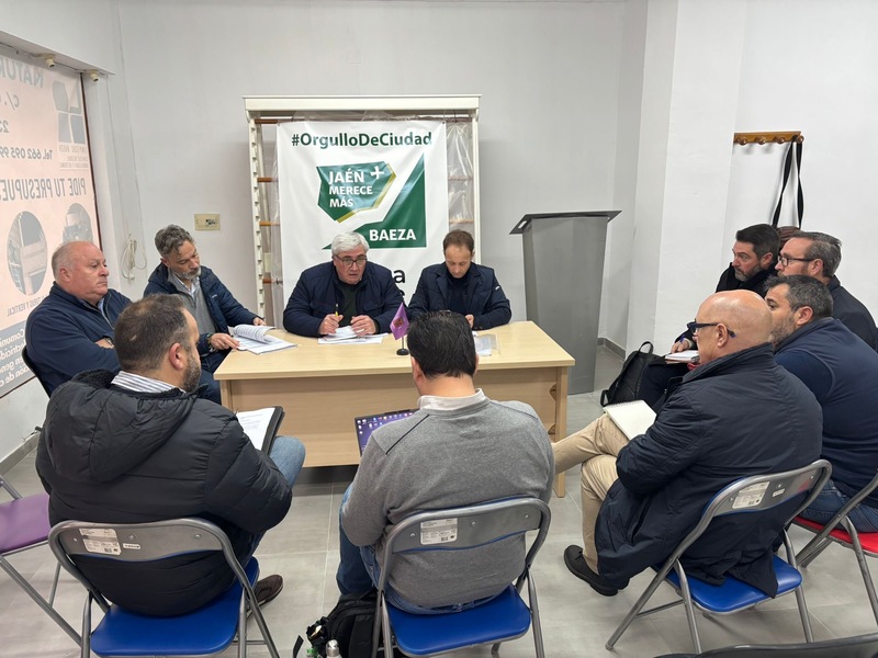 El PP de Jaén se reúne con sus socios de gobierno en Baeza, Santisteban y Santiago-Pontones