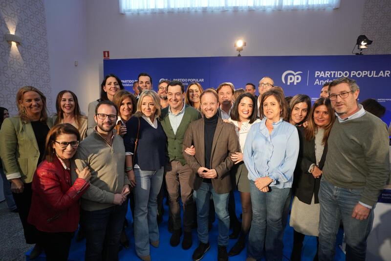 Domínguez: “Mientras otros representan el peor pasado, Juanma Moreno es el presente y el mejor futuro para Jaén y Andalucía”