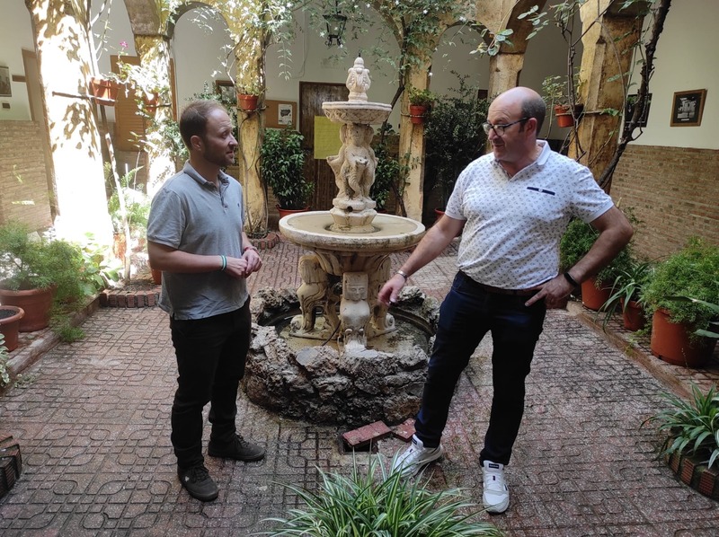 Domínguez continúa en Bélmez de la Moraleda sus encuentros con los alcaldes del cambio y muestra su apoyo “para hacer realidad los proyectos que el municipio necesita”