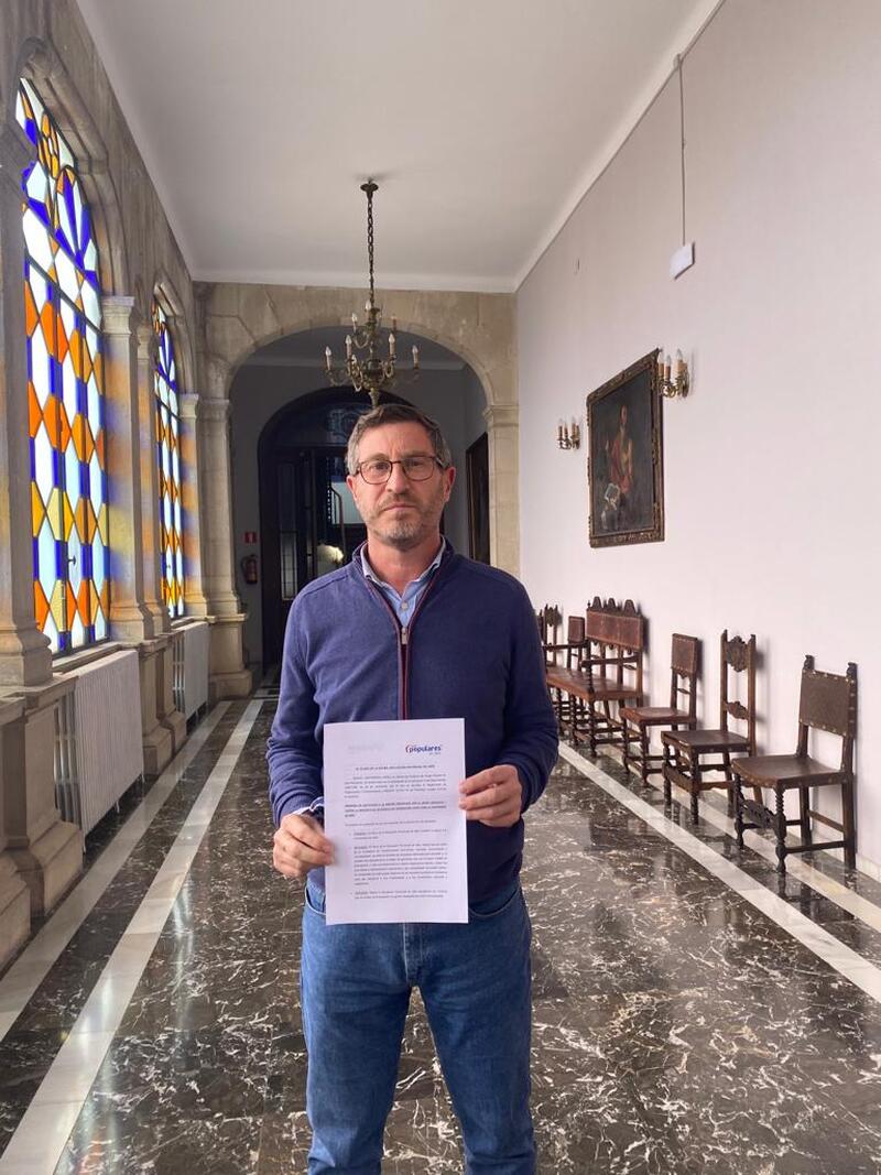 Contreras registra una enmienda a la moción del PSOE sobre la UJA en Diputación para que se adapte al texto aprobado hoy en el Ayuntamiento de la capital que sí recoge los criterios del PP