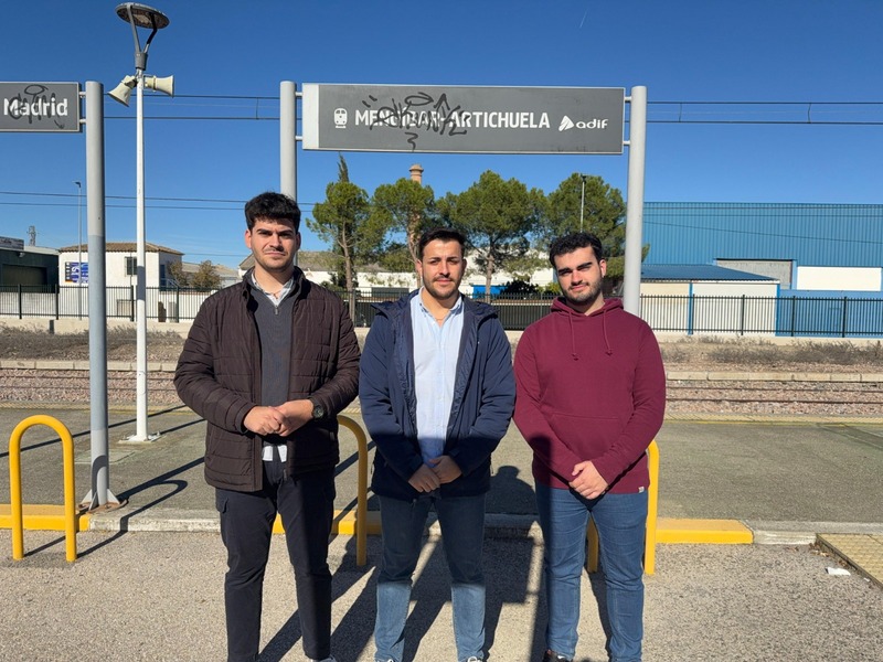 NNGG Jaén clama por el fin del aislamiento ferroviario en la provincia: “Sánchez nos está quitando muchas oportunidades de futuro”