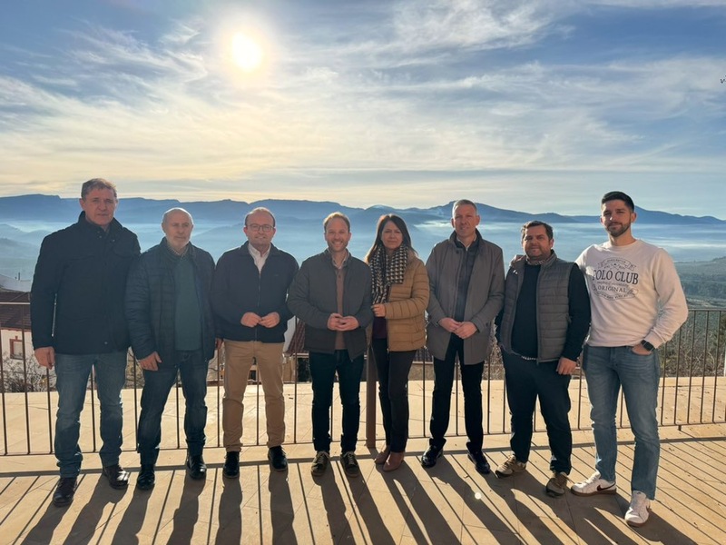 Domínguez defiende el municipalismo, bandera del PP en la comarca de Segura