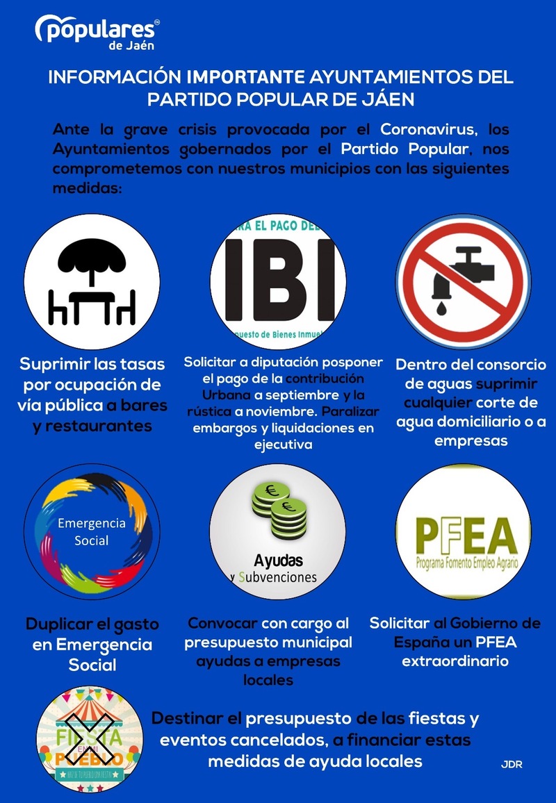 El PP de Jaén plantea la urgencia de medidas que reactiven nuestras empresas y apoyen a nuestros autónomos   