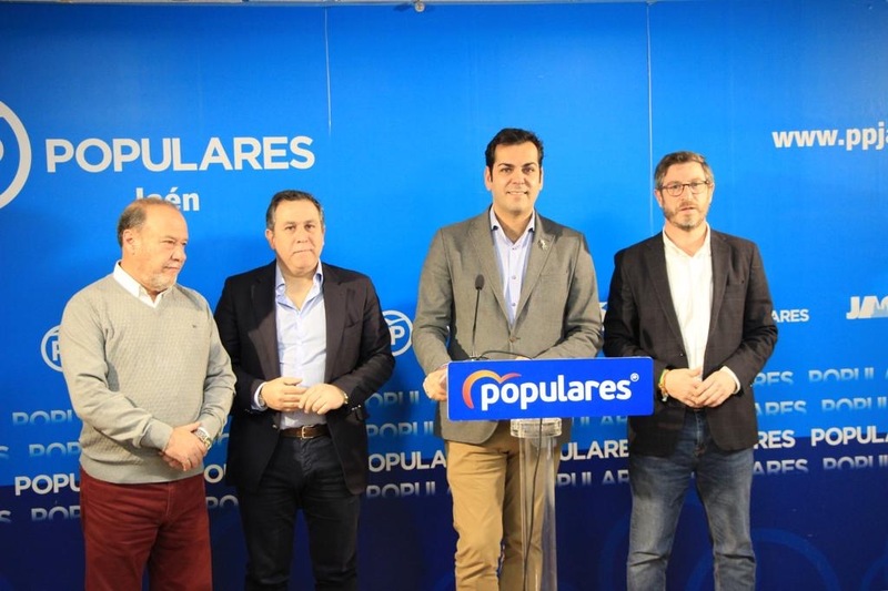 Requena asegura que ante la connivencia silenciosa del PSOE de Jaén, el Partido Popular va a llevar los problemas de nuestra provincia al Congreso