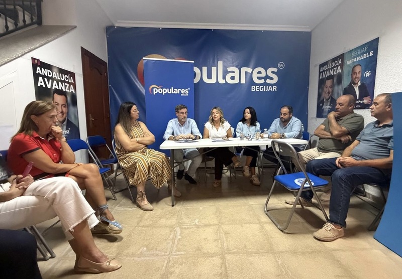 González atiende las demandas del municipio de Begíjar