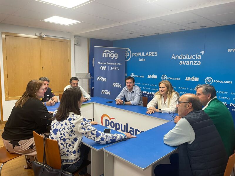 Primera reunión del equipo electo del PP “para trabajar por y para los jiennenses”