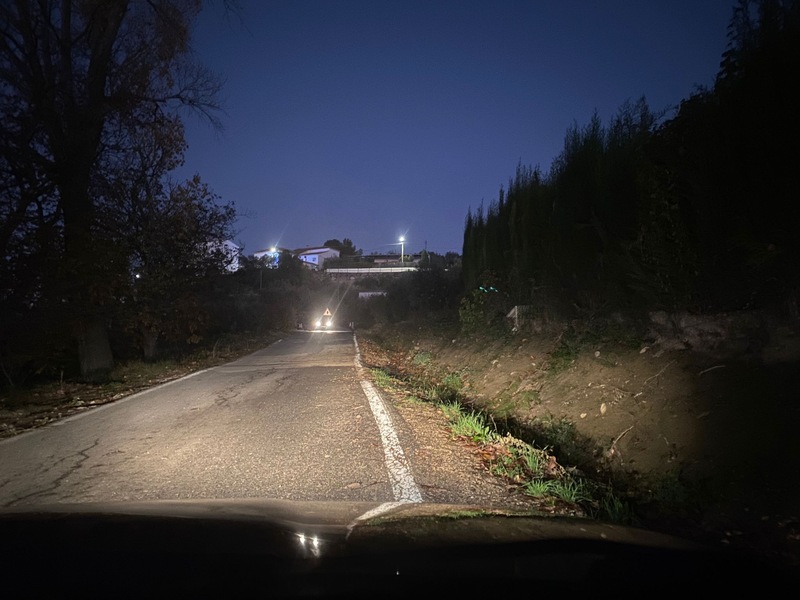 La Diputación abandona “a la mitad” la mejora de la carretera que conecta Alcalá la Real con el límite provincial por La Hortichuela, ocho años después de anunciar su reforma integral
